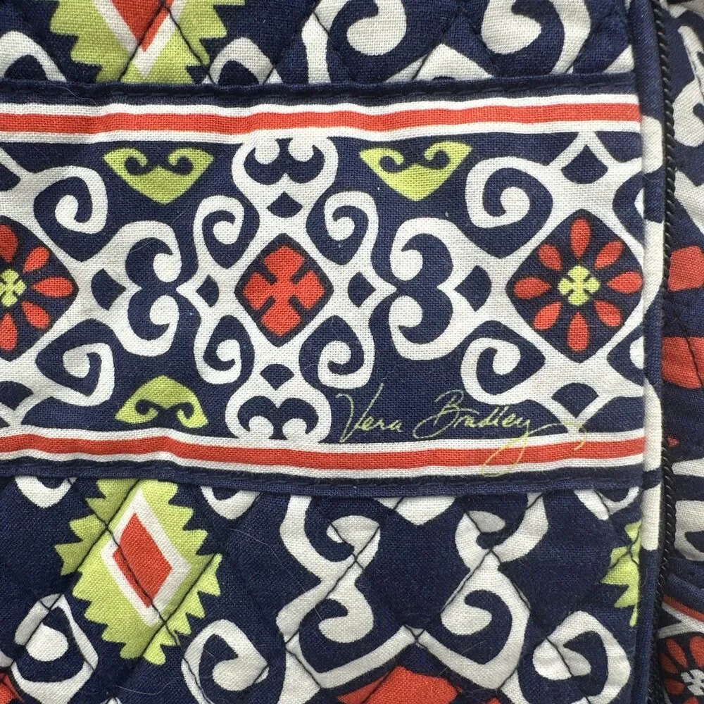 Vera Bradley Backpack Large Laptop Bag Sun Valley Floral Pattern Retired